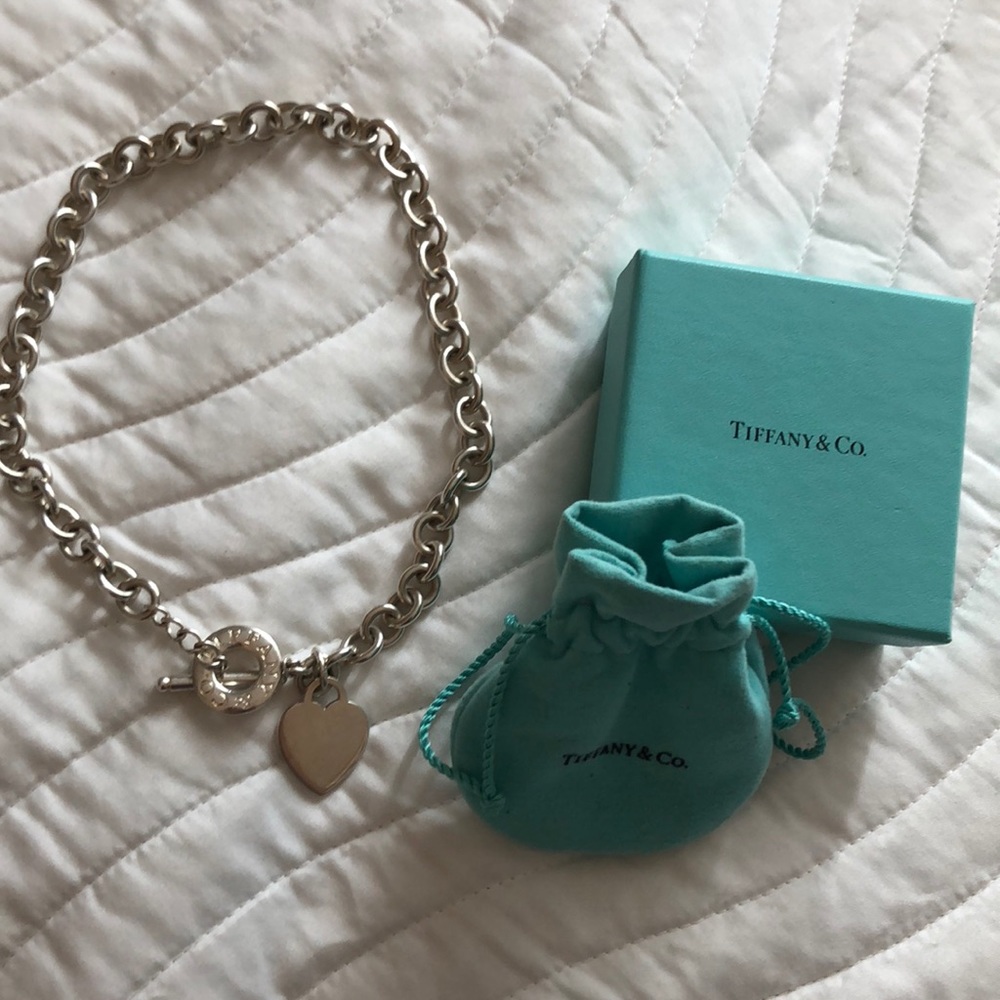 Tiffany & Co. Heart Tag Toggle Necklace